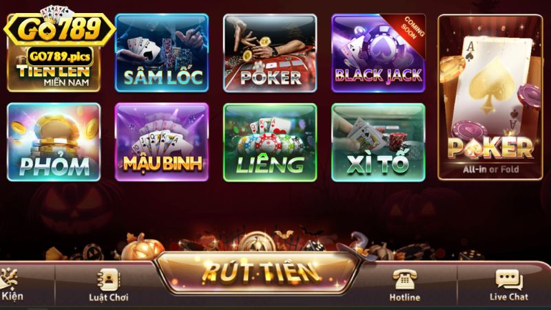 Game bài Go789 – Kho game bài đổi thưởng đỉnh cao, chơi là mê Game bài Go789 – Kho game bài đổi thưởng đỉnh cao, chơi là mê